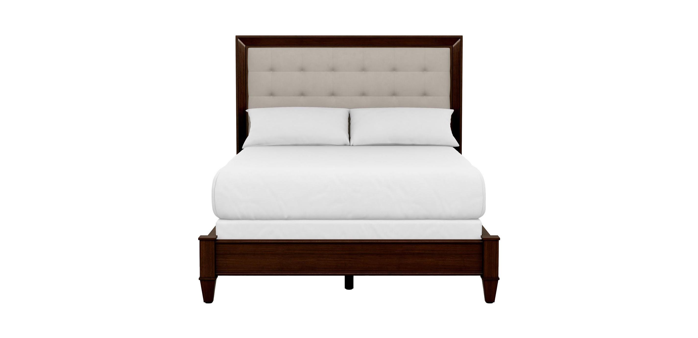 Low profile online upholstered headboard