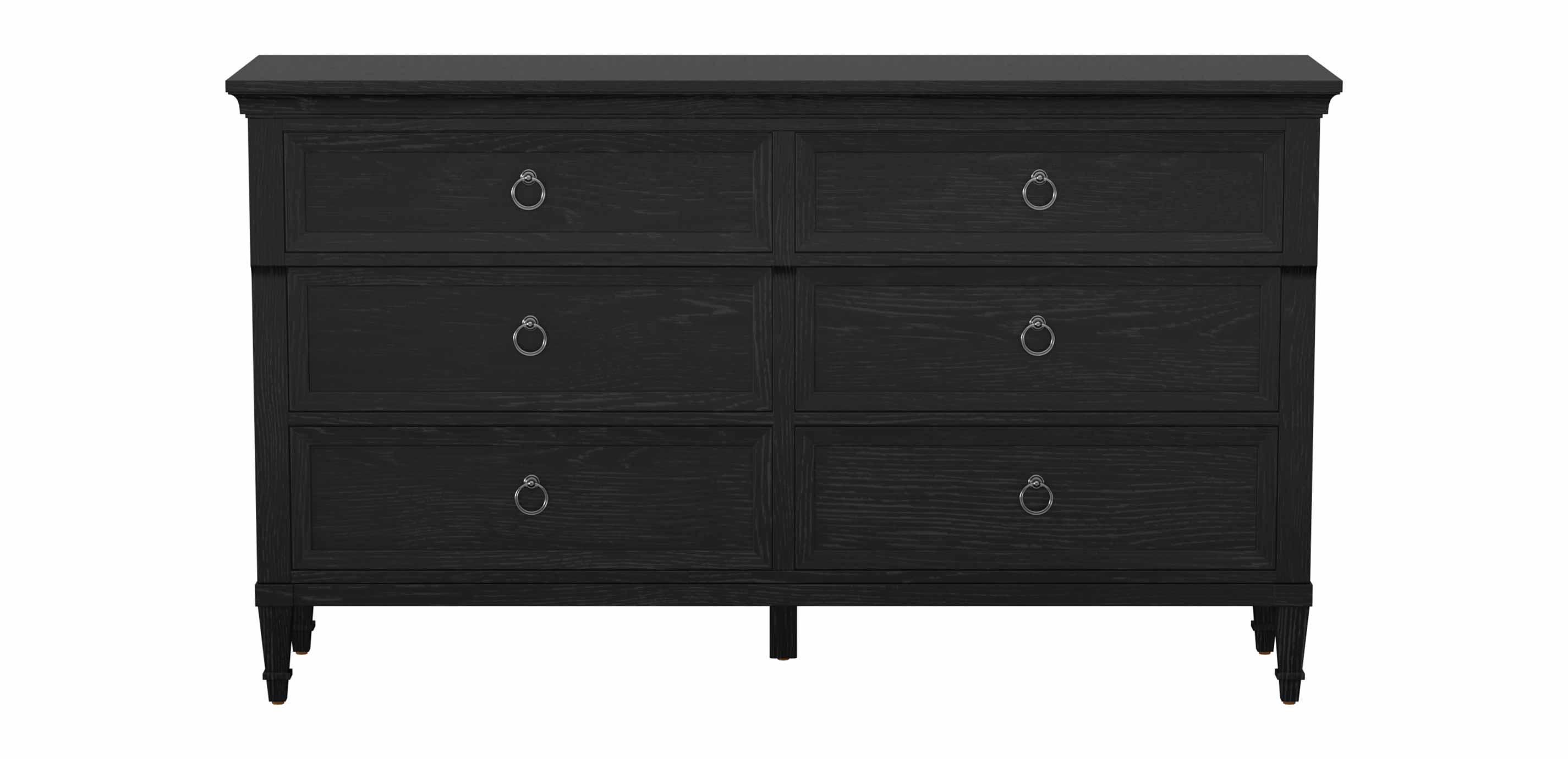 6 drawer decorative high quality cabinet