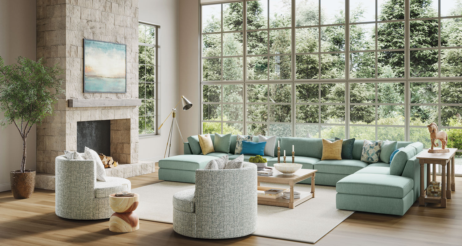 Modern Loft Living Room Main Image